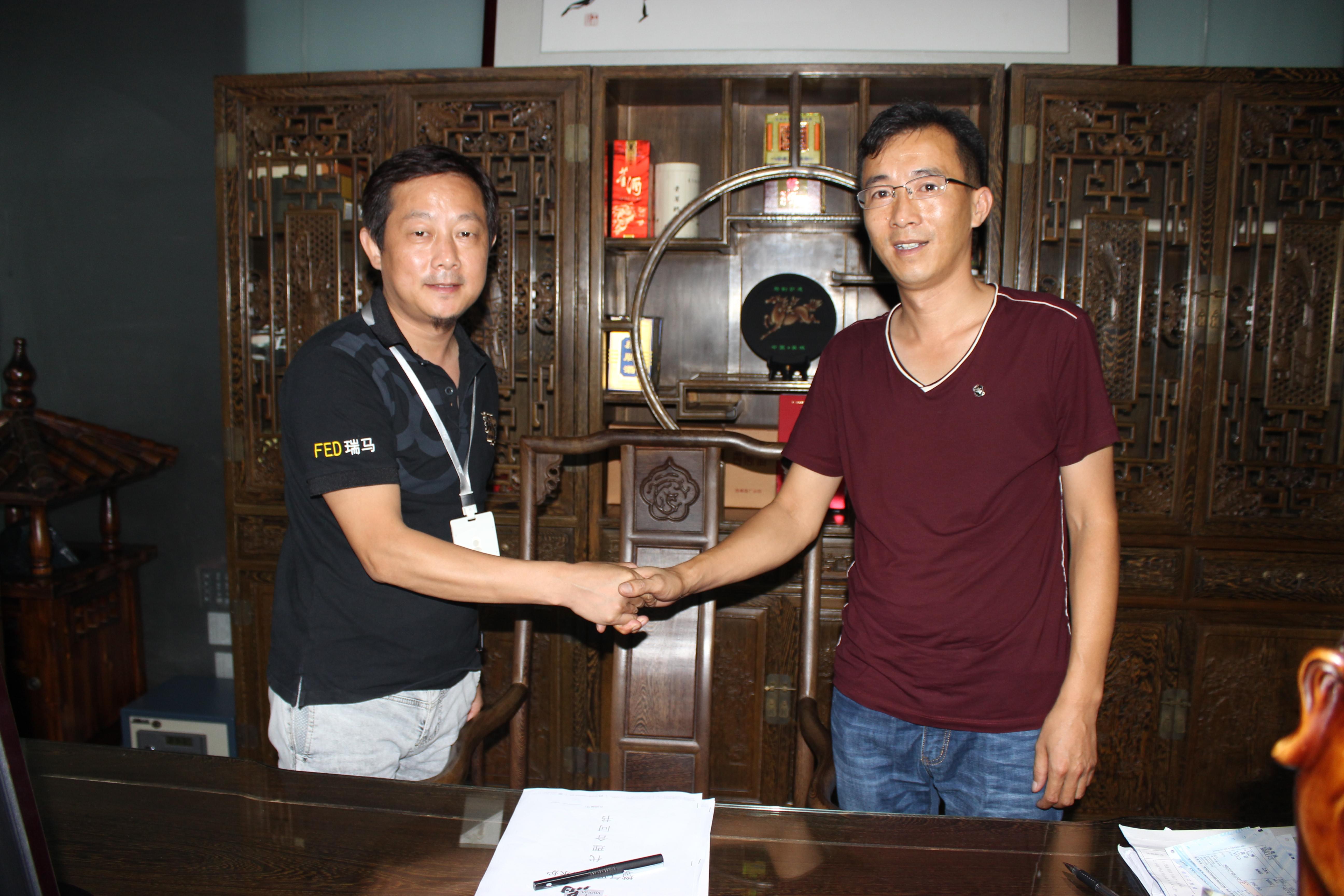 王總成功簽約加盟，瑞馬燃?xì)獗趻鞝t強(qiáng)勢進(jìn)駐河南周口1